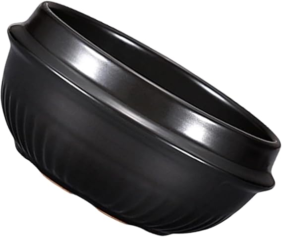 Stone Pot Casserole Ceramic Pot for Home Cooking Soup Rice Use in Place Pan for Biryani