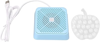 Portable Washing Machine, USB Dishwasher Mini Portable Ultrasonic Electrolysis Washing Machine for Sink Household Kitchen Supply Blue