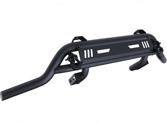 4×4 Off Road Nudge Bull Bar Compatible With Nissan Navara D23 NP300 15-21 Pick Up Matte Black Bolt-On Front Bumper Guard Protection