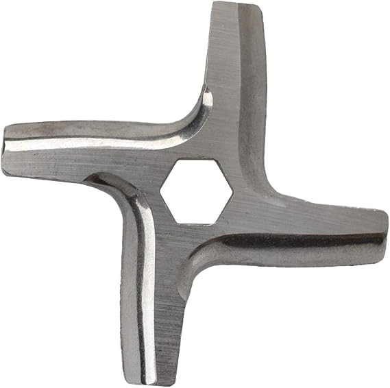 Universal Steel Blade for Hand Meat Grinder - Size #5 - Electric Grinding Accessories Blades Parts - Replacement Metal Cutting Blade Knife (1)