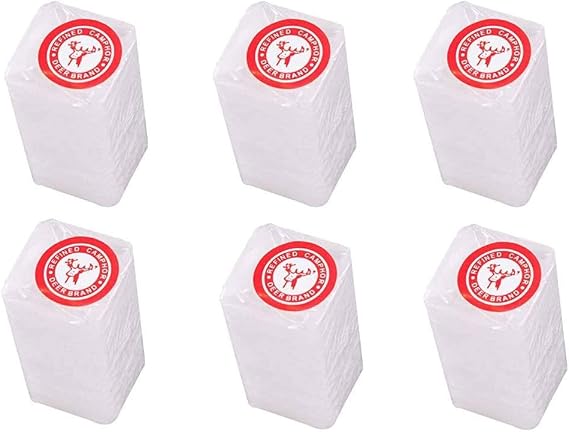 Deer Camphor  100% Pure Refined Camphor 4,8,12 or 15 Blocks Made in India (6)