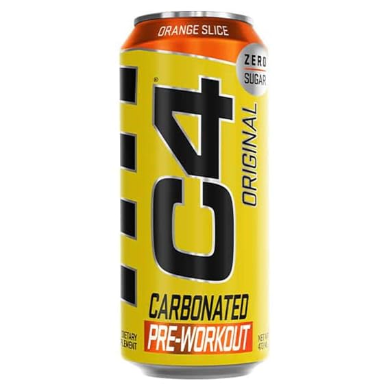 C4 Energy Orange Slice Performance Energy Drink 16 oz