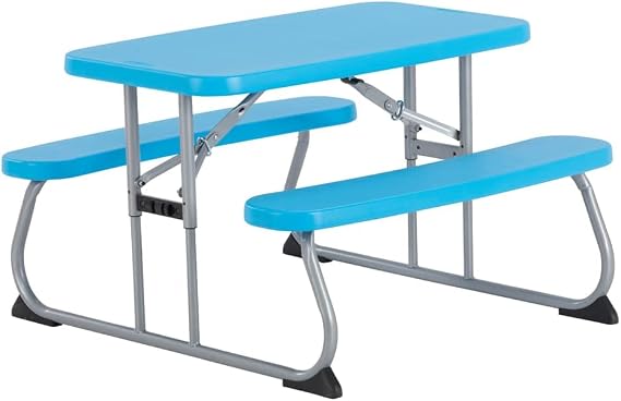 LIFETIME Kids Picnic Table, 35 Inch, Blue