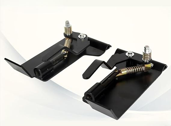 2X Weld On Skid Steer Quick Attach Conversion Adapter Quick Tach Latch Box