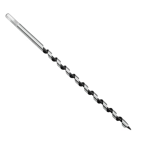3/8 x 12 Inch Carbon Steel Long Wood Auger Drill Bit