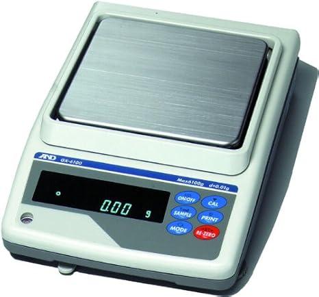 A&D Engineering GX Precision Balance, 2100g Capacity, 0.01g Readability