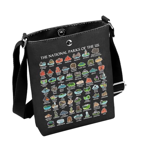 National Parks Camper Tote Bag Gift for Hiking Lovers