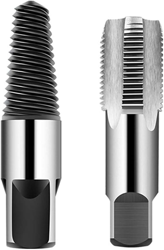 1/2" Carbon Steel NPT Pipe Tap and 1/2" Broken Water Pipe Extractor,Home Water Pipe Repair Kit