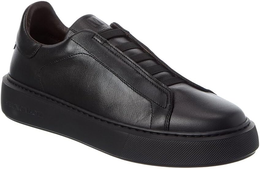 Bruno Magli Men's Lisbon Sneakers, Leather Shoes, Lace-Up Casual Shoes
