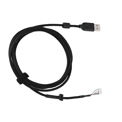 USB Mouse Cable G502 2m Nylon Cable, Plug & Play