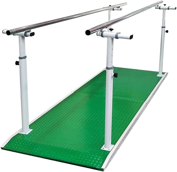 Rehabilitation Parallel Bars, Home-Use Balance Dual Bars with Non-Slip Base, Assistive Training Aid for Lower Limb Exercises and Walking Practice