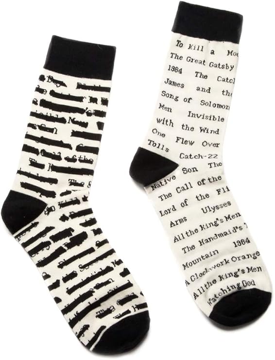 Out of Print unisex-adult Socks