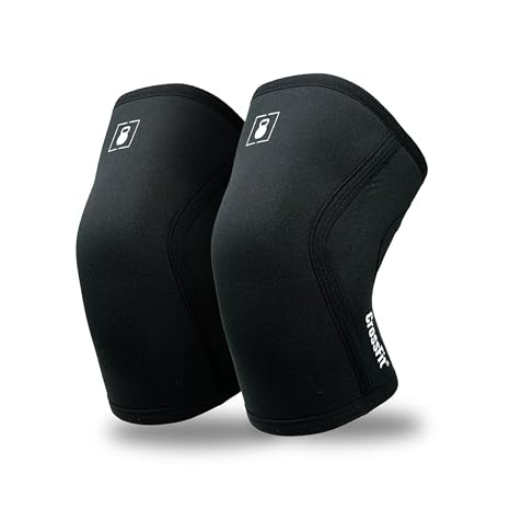 2POOD Performance Knee Sleeve (Sold AS Pair of 2) for Fitness, Cross Training, Squatting, Weightlifting, Wrestling, Compression and More. (CrossFit, X-Large)