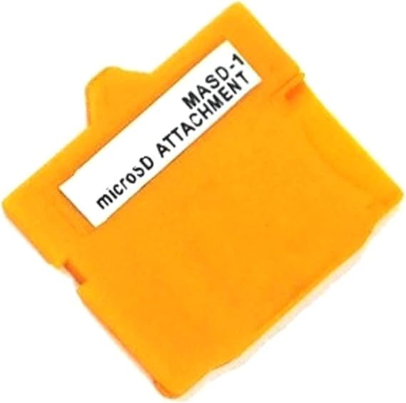 MASD-1 Micro-SD Attachment MASD-1 to 25 X 22 X 2mm Insert Card Adapter ForOlympus (4 to Card Adapter)