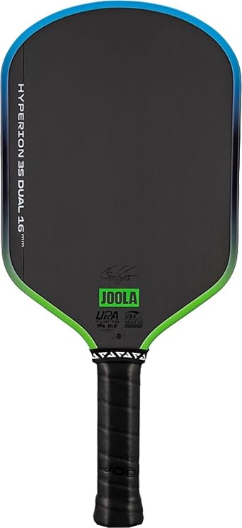 JOOLA 034000016 Ben Jones Hyperion 3S Dual 0.6 inch 16 mm UPA-A Certified USAP Certified PBCoR.43 Certified Pickleball Paddle