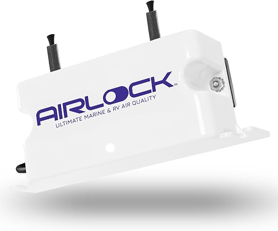 AIRLOCK One - Air Purifier for Boats and RVs - Eliminates Odors in Boats and RVs | Tested & Certified | Boat Accessories | RV Accessories | Easy to Install | Maintenance-Free | Deodorizer