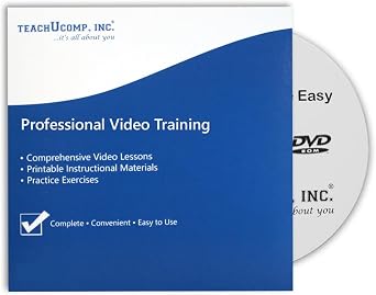 TEACHUCOMP Video Training Tutorial for QuickBooks Desktop Pro 2015 DVD-ROM Course and PDF Manual