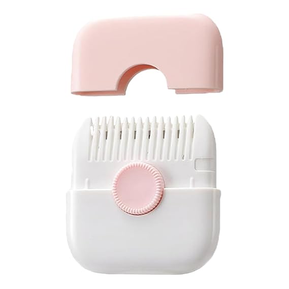 awakentti Split Ends Hair Trimmer, for Trimming and Arranging Bangs Hair Trimmer, Dual-Side Split Ends Hair Trimmer for Kids, Women, Girls Hair Cut Accessories (Pink)