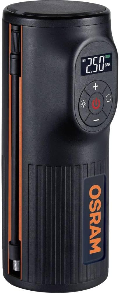 Osram Lastik Şişirme Kompresörü, Şarjlı, 2000 mAh, Tyreinflate OTIR2000