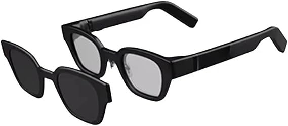 Compatible For INMO Go Smart AR Glasses Wireless AI Assistant Glasses Music/Call/Translation/Teleprompter/Navigation/Bluetooth Audio(Go with lens)