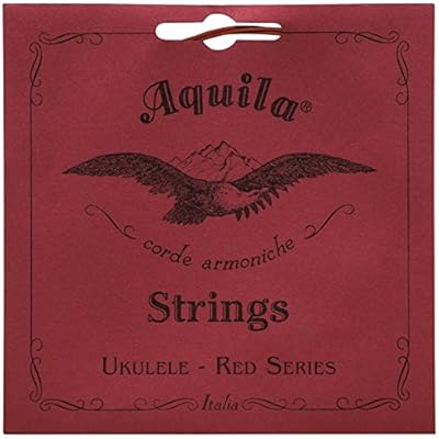 Aquila Red Series AQ-86 Concert Ukulele Strings - Low G - 1 Set of 4