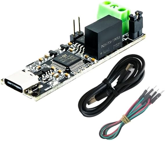 CANable V2.0 Pro USB CAN Analyzer with 30kV ESD Protection and Robust Anti Design for Factory Floor Use (CANable V2.0 Pro)