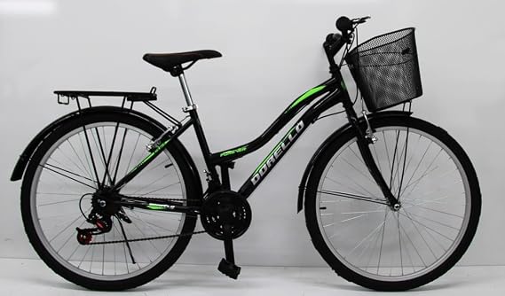 Dorello Sepetli Dorello Bisiklet 2650 Model 26 Jant Bisiklet Şehir Bisikleti Çamurluklu Bagajlı