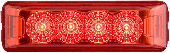 Optronics MCL63RBP Led Marker/Clearance Light, Red