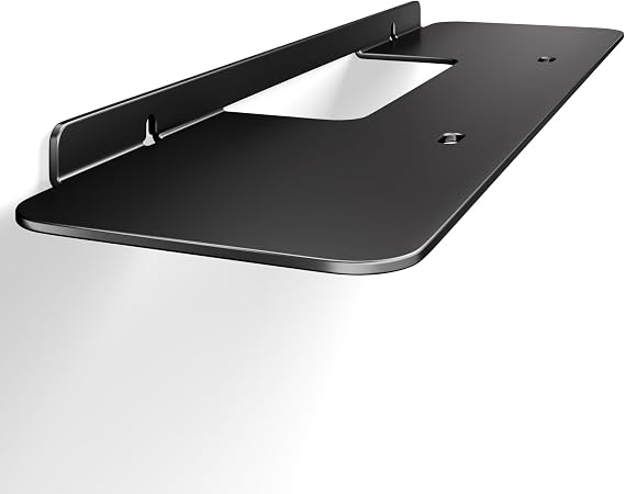niffgaff Wall Mount Bracket for Sonos Beam Gen 1 & 2, Anti-Slip Soundbar Wall Mount,Space-Saving &Easy Installation,Includes All Necessary Mounting Hardware,Black