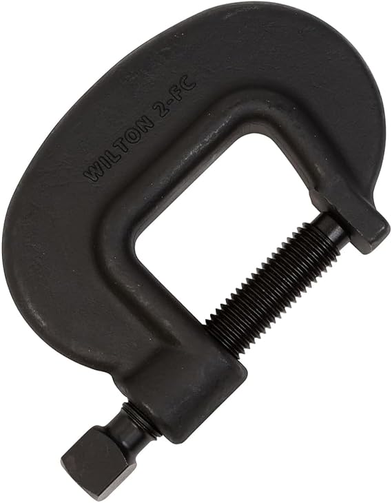 Wilton Brute Force C-Clamp, 2-5/16" Opening, 1-7/8" Throat, 12500 Lbs. Clamping Force (Model 2 F.C.)