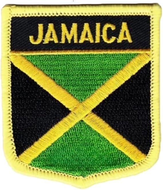 Jamaica Flag Patches