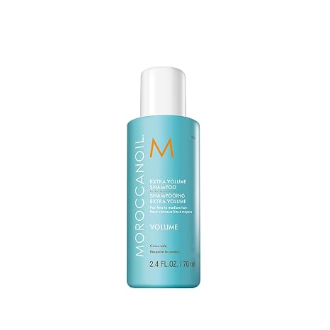 Moroccanoil Extra volume shampoo.