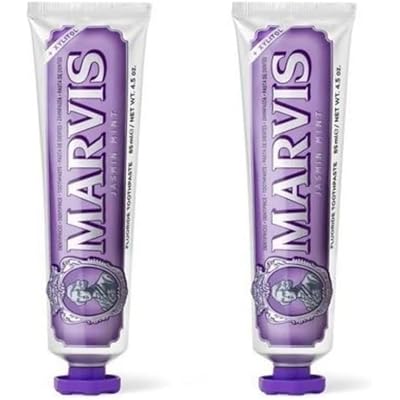 Marvis Jasmin Mint Jasmine Toothpaste 85 Ml X 2 Advantageous Set