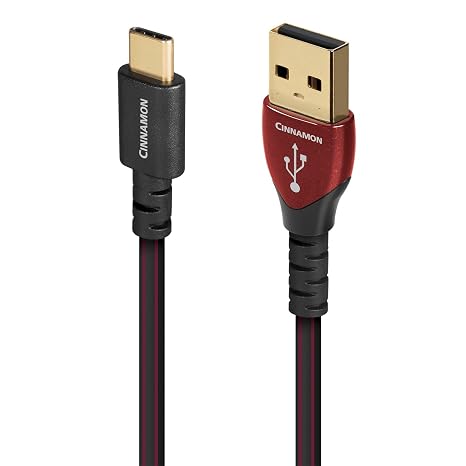 AudioQuest 0.75 m Cinnamon USB-C > A High-Definition Audio Cable