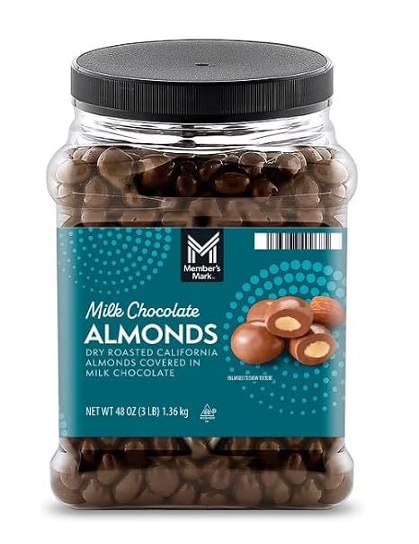 Member's Mark Milk Chocolate Almonds, 48 Ounce