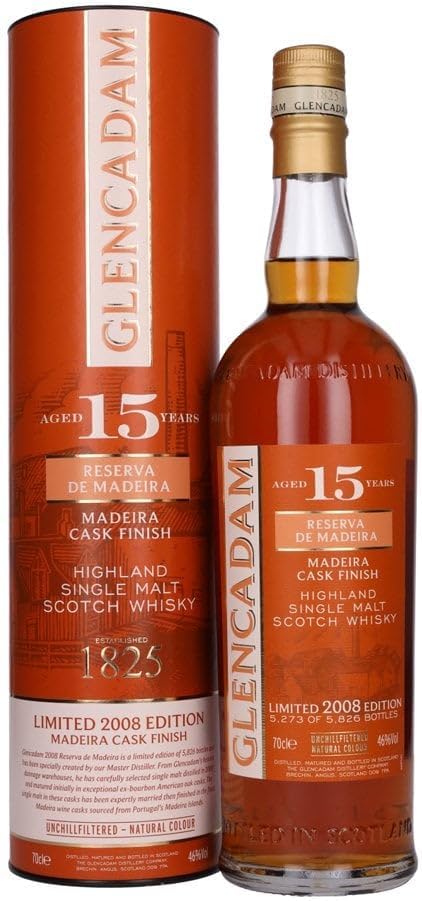 Glencadam 15 Year Old 2008 Reserva de Madeira