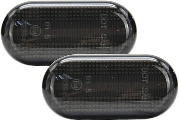 AutoStyle Set LED Side Indicators compatible with Renault various models - Smoke - incl. Dynamic Running Light