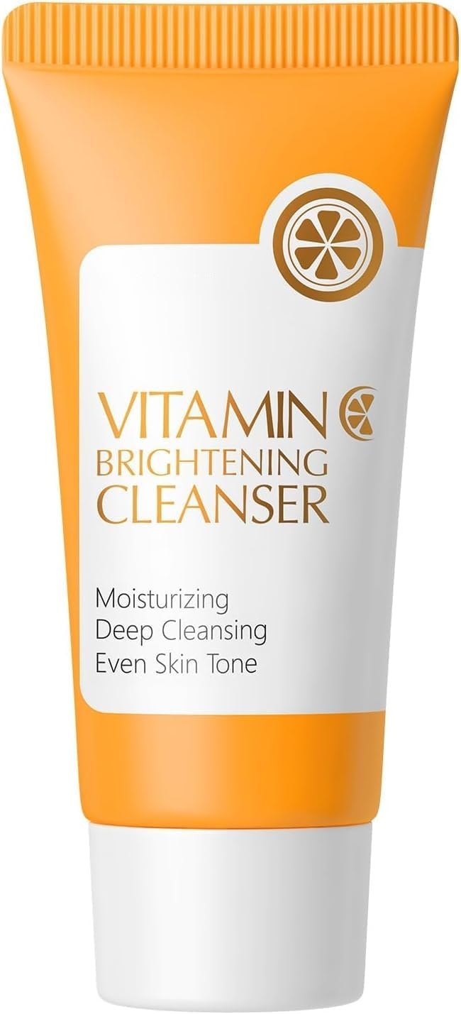 Vitamin C Face Cleanser - Gentle Facial Cleanser For Sensitive Skin & Oily Skin, Vitamin C Face Wash Women & Men For Dry Skin - Hydrating Facial Cleanse