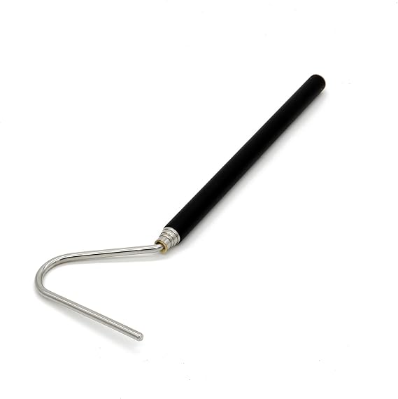 JIHAQUA Stainless Steel Extensible Snake Hook, 26 inch Reptile Hook | Retractable, Pick-up Handling Tool