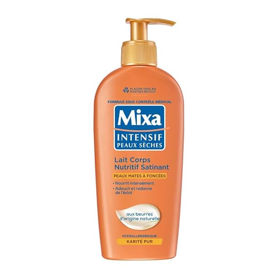 Mixa Intensif Lait Corps Nutritif Satinant Peaux Mates 250ml