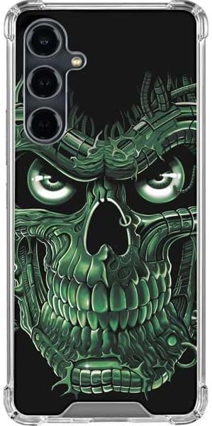 Skinit Clear Phone Case Compatible with Galaxy S23 FE - Officially Licensed Liquid Blue Terminator Dragon Design