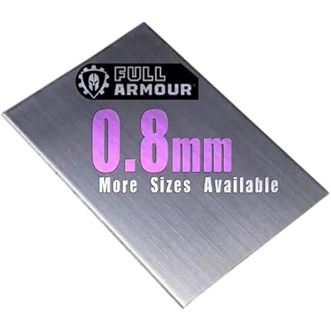 Mild Steel Sheet Square & Rectangle 0.8mm - 3mm Thick (0.8mm x 200mm x 200mm)