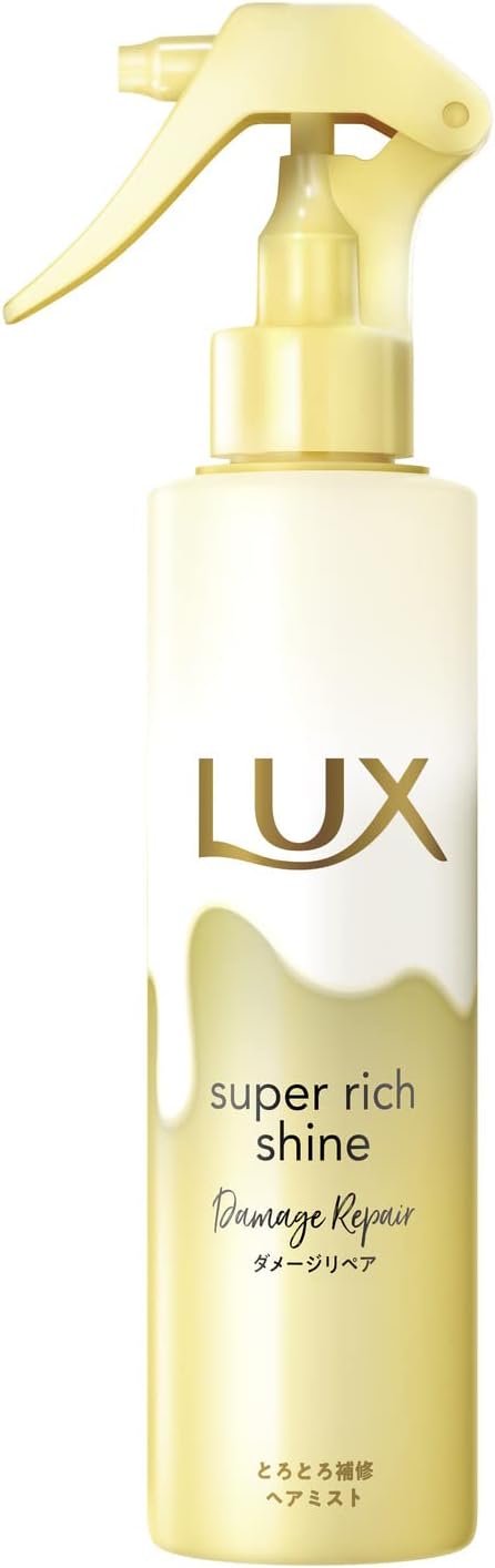 LUX Super Rich Shine Damage Repair Silky Repair Hair Mist, 6.1 fl oz 180 ml Bottle