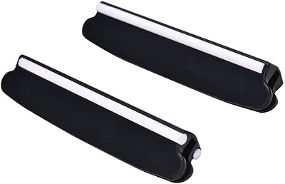 Professional Knife Sharpening Guide, Random Knife Sharpener Angle Guide, Sharpening Guide for Whetstone, Black2 Pack