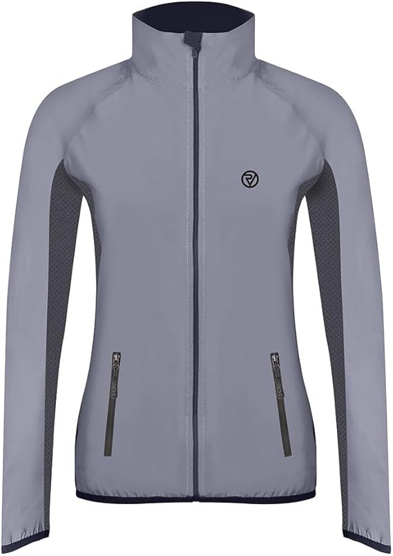 Proviz Women's REFLECT360 Lightweight Reflective Running Jacket Hi Visibility Jogging Coat