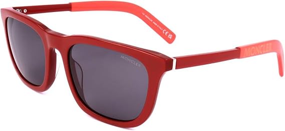 Moncler ML0290 66D SHINY RED 57/20/140 UNISEX Sunglasses