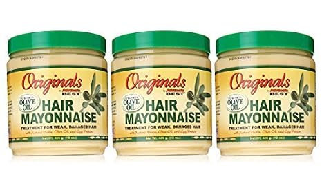 Africa's Best Organics Hair Mayonnaise, 15 Oz - Pack of 3 by Organic Root Stimulator