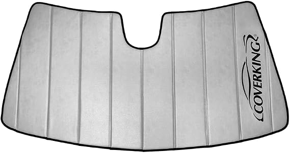 Coverking Custom Designed Interior Windshield Sunshade for Select Toyota 4Runner Models: Proprietary Trilaminate, Foldable with Storage Bag