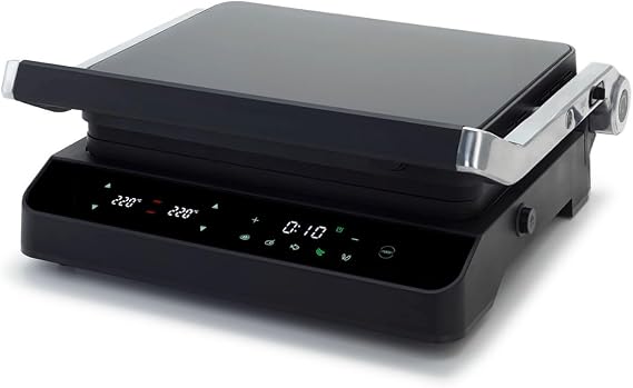Dexart GT52C SmartControl Dijital Izgara Tost Makinesi, Siyah