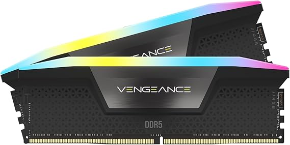 CORSAIR Vengeance RGB DDR5 32GB (2 x 16GB) Up to 6000MHz Intel RAM